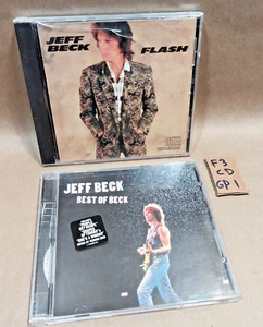 Jeff Beck two CD lot: "Flash" #39483 and "Best of Beck" #ek64689 - Imagen 1 de 7