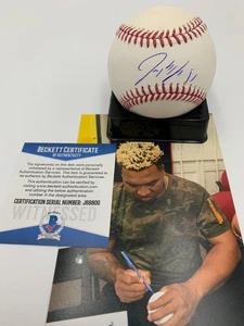 JOSE RAMIREZ signed/auto'd Official Rawlings Major League MLB Baseball - BECKETT - Picture 1 of 4