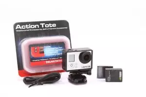 Cámara de acción GoPro Hero 3 plateada usada con batería nueva ¡y más! - Imagen 1 de 8