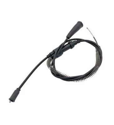 CAVO COMANDO GAS CON SDOPPIATORE PER HM 50 AM6 COMPLETO DI GUAINA ORIGINALE - Immagine 1 di 4