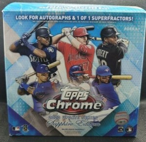 2020 Topps Chrome Update Sapphire Baseball Cards (Complete your set)
