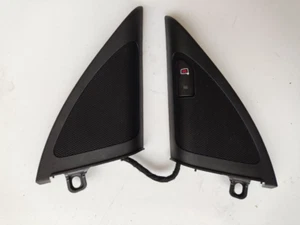 09-16 AUDI B8 A4 S4 RS4 FRONT RIGHT & LEFT DOOR TWEETER SPEAKER COVER GRILLE 060 - Picture 1 of 9