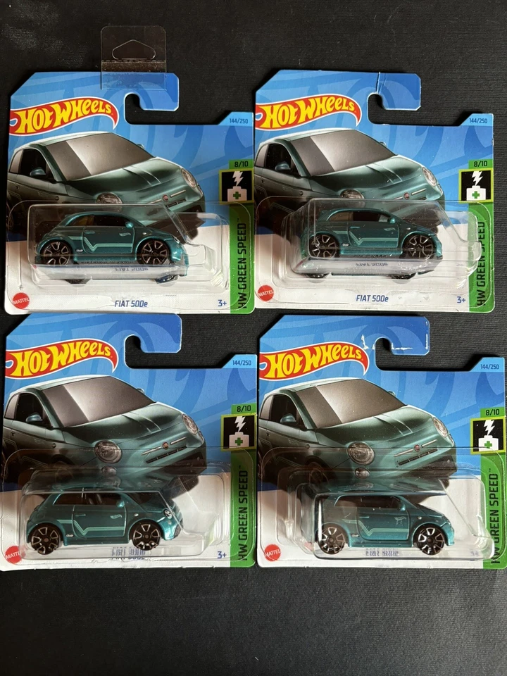 Hot Wheels FIAT 500e AZZURRA 2023 1:64 - Immagine 1 di 1