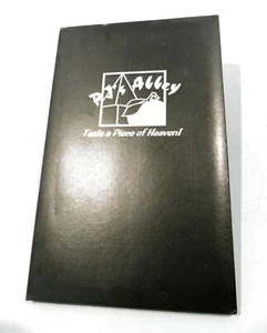 Restaurante PJ's Abbey en naranja aprox. (ahora cerrado) Menú Coleccionable - Imagen 1 de 5