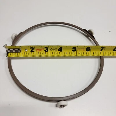 ORIGINAL 7" PLASTIC PLATE ROLLER Part - EMERSON Microwave Model Number MW7302B - Image 1 of 2