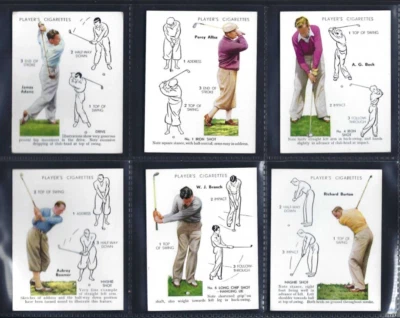 PLAYER (O'SEAS) - GOLF - FULL SET OF 25 CARDS (1 HAS ITC CLAUSE) - Image 1 of 4