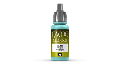ACRYICOS VALLEJO, S.L (447,65€/1l) Game Color Acrylfarbe Vallejo 72135 Verdigris 17ml Miniatur Farbe