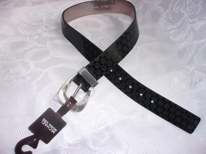 CINTURÓN CON LOGOTIPO PARA MUJER MICHAEL KORS TALLA PEQUEÑA HEBILLA NÍQUEL NEGRO PATENTE - Imagen 1 de 3