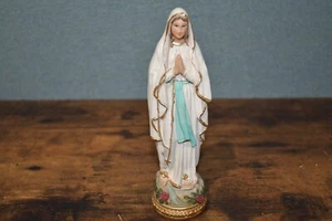 Our Lady of Lourdes 8" Indoor Statue (Religious Home Decoration) - Picture 1 of 7
