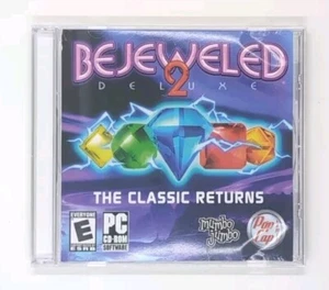 Bejeweled 2 Deluxe - PC CD-ROM The Classic Returns Mint 2004 - Picture 1 of 4