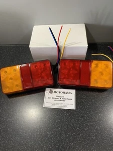 2x LÁMPARA LED DE REMOLQUE/REMOLQUE/LUZ 4 FUNCIONES COCHE/FURGONETA/CARAVANA FÁCIL AJUSTE Y BRILLANTE! - Imagen 1 de 12