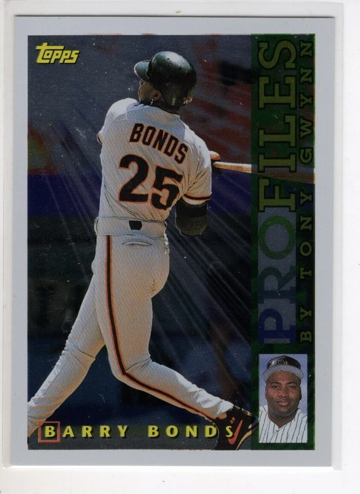 1996 TOPPS BARRY BONDS BASEBALL CARD #NL-03 EX - Image 1 of 1