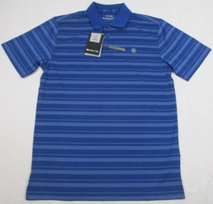 Ariat Tek SS blaues Poloshirt für Herren klein passend neu mit Etikett - Bild 1 von 6