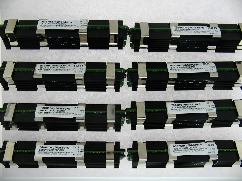 16GB (8X2GB) DDR2 800MHz PC2 6400 Memory for Apple Mac Pro GEN 3.1 MA970LL/A - Image 1 of 1