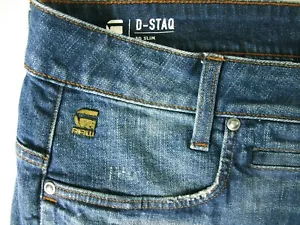 HEISS Herren G STAR RAW DENIM D-STAQ 3D TAPERED 9 Pcks STRETCH Jeans 32x32 *Passform 34x30 - Bild 1 von 16