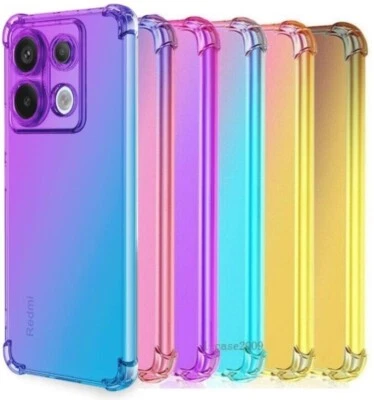 For Xiaomi Redmi Note 13 12 Pro+ Plus Case Clear Silicone Shockproof Phone Cover - image 1 of 4