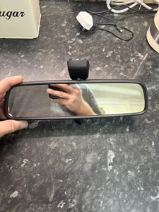 VAUXHALL TIGRA B CORSA C D COMBO ASTRA G H TWINTOP BLACK REAR VIEW MIRROR RNO05 - Picture 1 of 3