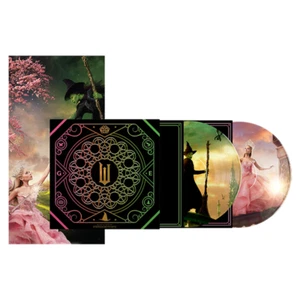 Wicked The Soundtrack Picture Disc Vinyl Record Ariana Grande w/ Poster IN HAND⚡ - Picture 1 of 2