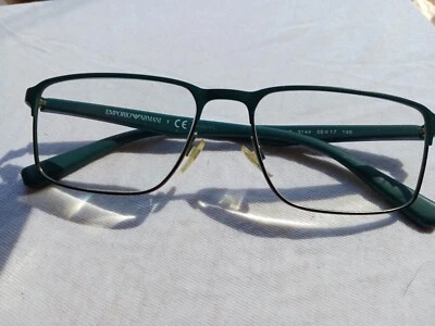 Marco de gafas Emporio Armani para hombre s EA10463144 55()17 gris oscuro metal Foto 1 de 3