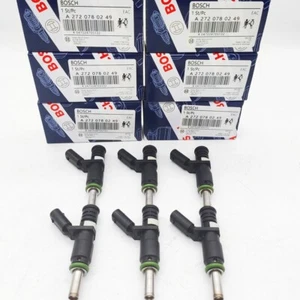 6Pcs A2720780249 Fuel Injectors For 2005-2012 Mercedes-Benz E350 R350 S400 3.5L - Picture 1 of 8