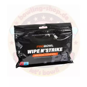 Bowlingball Cleaner 144 Tücher Reiniger Wipe n´Strike Reinigungstücher 6x24 Ball - Bild 1 von 4