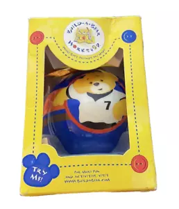 Oso de peluche adorno de árbol de vacaciones de Navidad Build A Bear 2005 colgante de colección - Imagen 1 de 8
