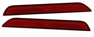 FIT FORD EXPLORER 2020-2022 LEFT RIGHT REAR REFLECTOR BUMPER LIGHT LAMP PAIR - Picture 1 of 3