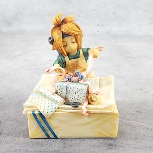 Vintage Demdaco Life Lessons Bow Tied Box 2000 2001 Figurine Decor Collectible - Picture 1 of 16