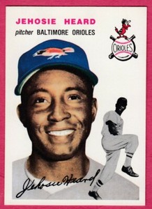 1954 Topps Archives #226 Jehosie Heard - Baltimore Orioles