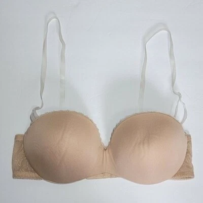 Sujetador push up sin tirantes Lily of France/36C. Foto 1 de 4