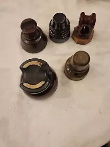 Lotto di 5 Isolanti in Porclaina/Ceramica - Foto 1 di 15