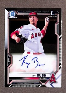 2021 Bowman Draft Chrome Draft Pick Auto #CDA-KB Ky Bush