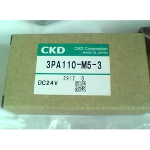 1PS New For CKD 3PA110-M5-3 DC24V 3PA110-M5-3-DC24V solenoid valve Free Shipping - Picture 1 of 1