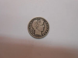 Medio dólar barbero 1911 en muy buen estado+ - Imagen 1 de 2