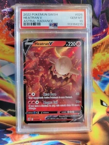 Pokemon Heatran V Astral Radiance #025 Graded Card PSA 10 - Picture 1 of 2