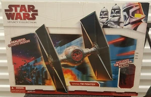 Star Wars Legacy - Imperial Tiefighter w/Pilot 3.3/4" Figure Exclusive Box Set - Picture 1 of 3