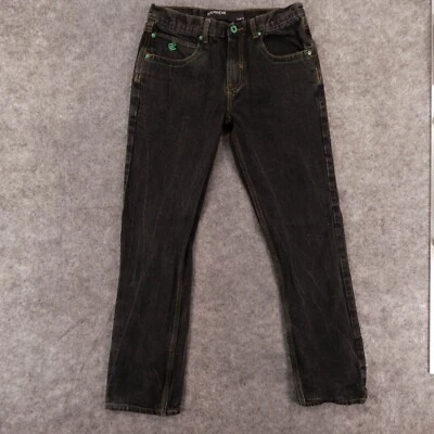 Rocawear джинсы молодежи мальчиков 18 Slim Fit 29 x 28 черный Med стирка выцветания w логотип - Изображение 1 из 4