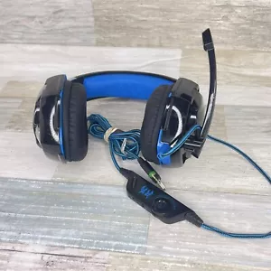 Kotion Each 3.5mm Pro Gaming Headset G9000 - Black / Blue #3698 - Picture 1 of 6
