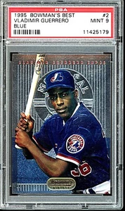 1995 Bowmans Best #2 Vladimir Guerrero Rookie PSA 9 - Picture 1 of 2