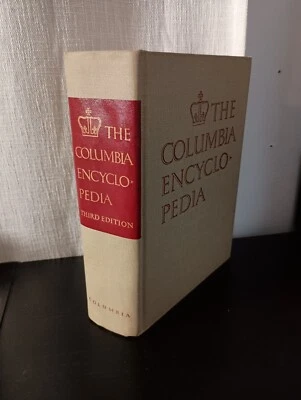 The Columbia Encyclopedia: Third Edition (1963 Hardcover) Large, 12" x 9" x 3.4" - Image 1 of 4