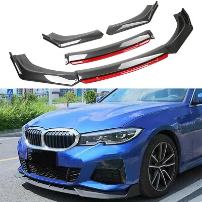 Комплект кузова разветвитель кромок переднего бампера карбоновый для 1 серии 118i 118d 120i 120d 125i - Изображение 1 из 4