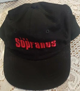 Vintage The Sopranos HBO Movie TV Promo Strapback Dad Cap Hat - New Without Tags - Picture 1 of 5