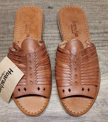 Nuevas Sandalias Huaraches Bearpaw Rosa Para Mujer Cuero Talla 12 M Foto 1 de 4