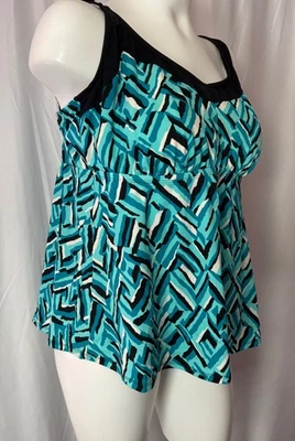 Купальник-танкини Maxine Of Hollywood размер 22 Вт только на косточках плавательный круиз R2 - Изображение 1 из 4