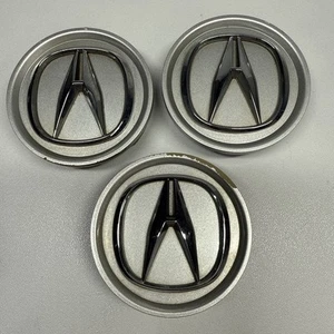 05 - 14 SET OF 3 ACURA MDX RDX RL ZDX TSX Center Caps Hub Covers 44742-SJ0–300 - Picture 1 of 13