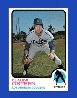 1973 Topps Set-Break #490 Claude Osteen casi nuevo-como nuevo o mejor *GMCARDS* Foto 1 de 2
