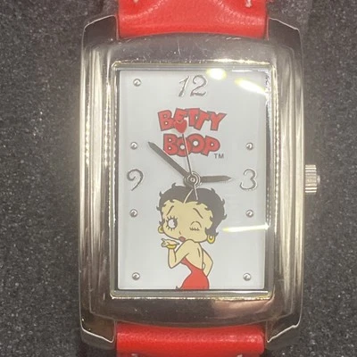 RELOJ Betty Boop Here's a Kiss 2005 Avon con lata y caja Foto 1 de 4