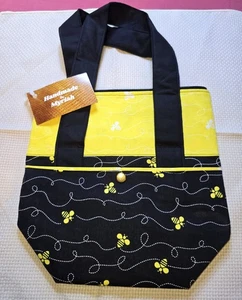 Handmade by Myriah Doppelgriff Med Beil NEU Bienenmotiv nur kleine Charge - Bild 1 von 12