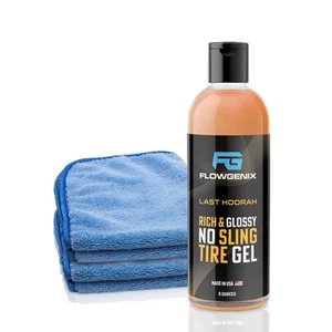 Tire Shine Gel Coating and Dressing 8oz - High Gloss Wheel Tire Shine for Car... - Picture 1 of 8
