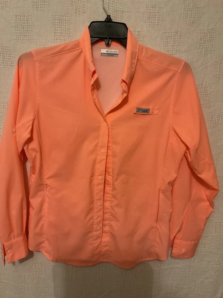 Женская футболка Columbia PFG Omni Shade Performance рыболовные снасти размер M - Изображение 1 из 4